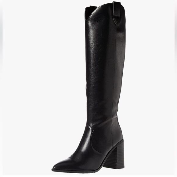 The Drop Women's Cassandra Knee-high Western Boot Overknee, NWT - Picture 1 of 5